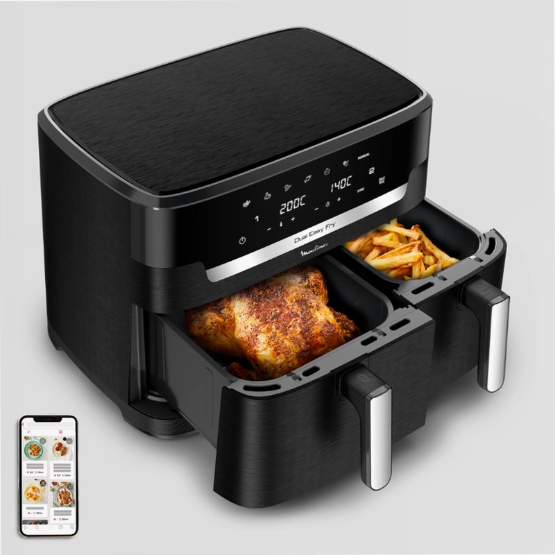 Friggitrice ad Aria Dual Easy Fry XXL 8lt