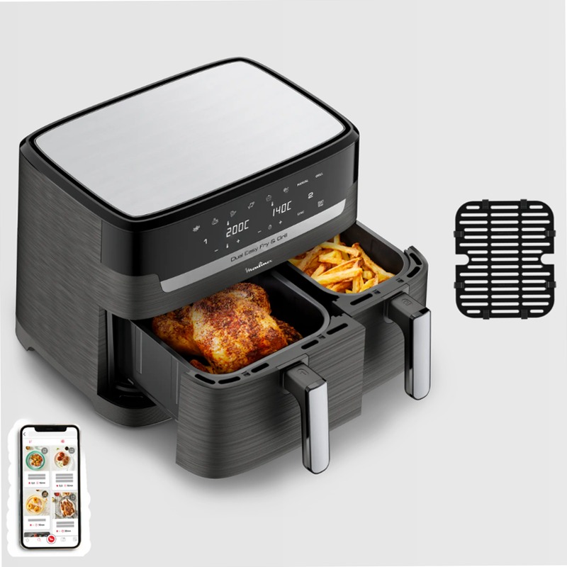 Dual Easy Fry & Grill - Friggitrice ad Aria XXL Beige