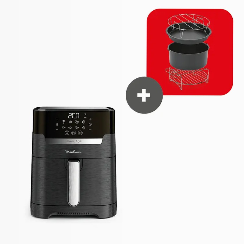 Friggitrice ad Aria Easy Fry & Grill + Accessori