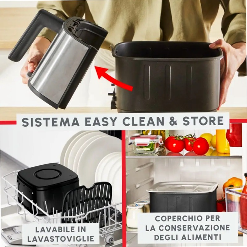 Friggitrice ad Aria Easy Fry Silence 5lt