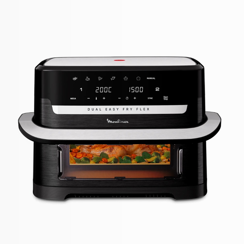 Dual Easy Fry Flex, Friggitrice ad Aria, Capacità 9L/2,5kg