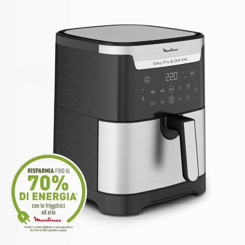 Easy Fry & Grill XXL - Friggitrice ad Aria 6.5L/2kg 8lt