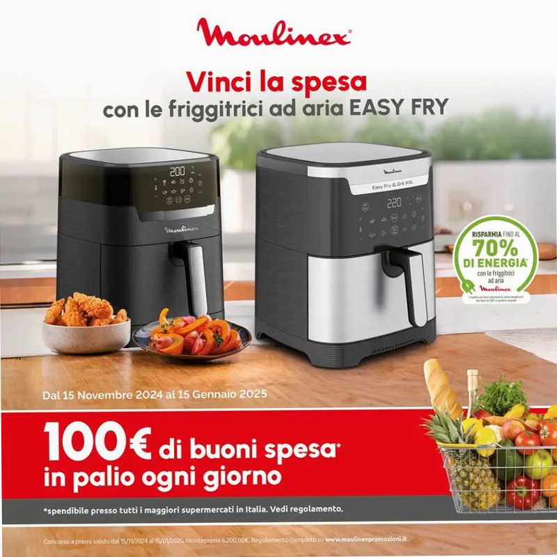 Friggitrice ad Aria Easy Fry Deluxe - Gusti Croccanti Senza Olio