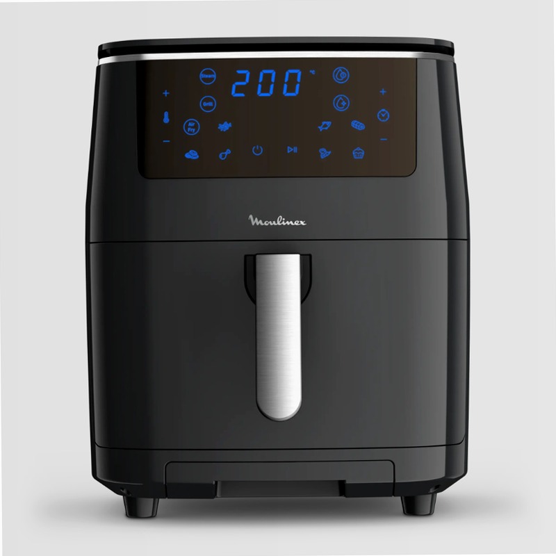 Easy Fry Grill & Steam, Friggitrice ad aria 6.9L/1.6kg, Cottura a Vapore, Cottura alla Griglia, Griglia in Alluminio Pressofuso