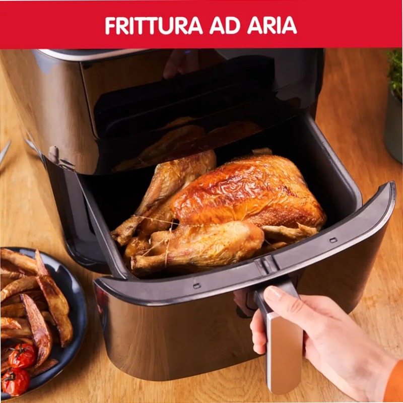 Easy Fry Grill & Steam - Friggitrice ad Aria 6.9L 8lt Alluminio