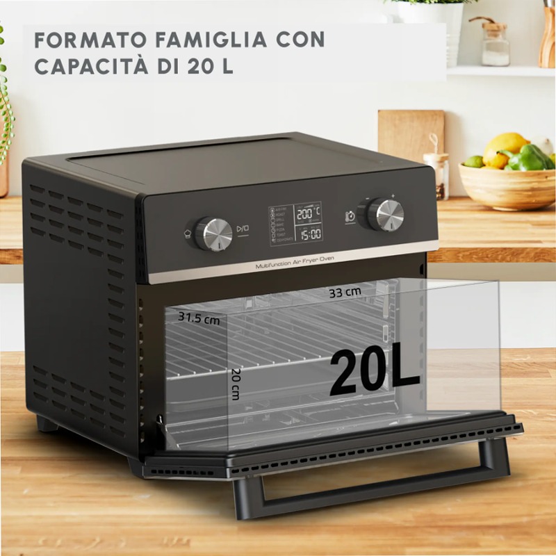 Easy Fry Air Fryer Oven - Friggitrici Ad Aria e Forno 20lt Beige