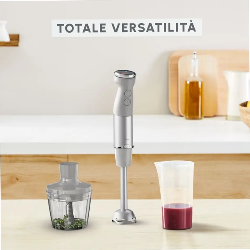 Mixer ad immersione Quickchef+ 2 in 1 Nero