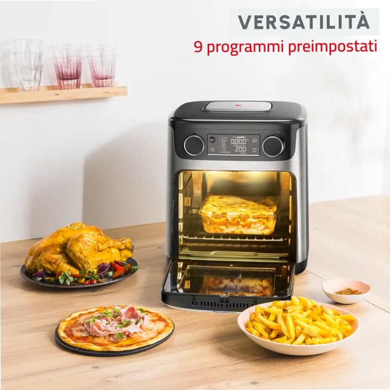 Easy Fry Multifunction - Forno Friggitrice ad Aria 15lt Beige