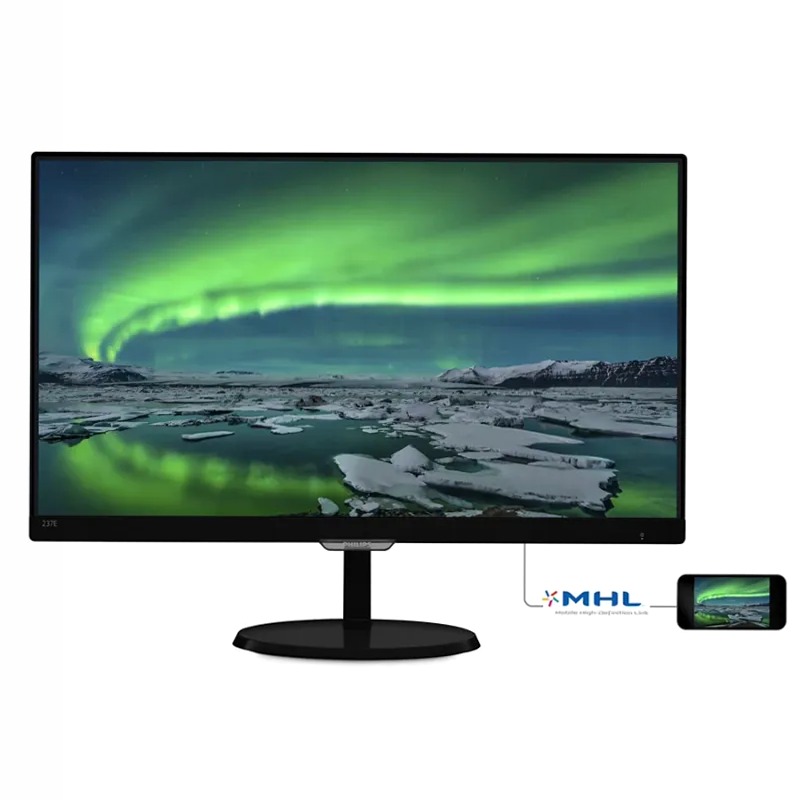 Monitor LCD Philips 237E7QDSB/01 Nero IPS