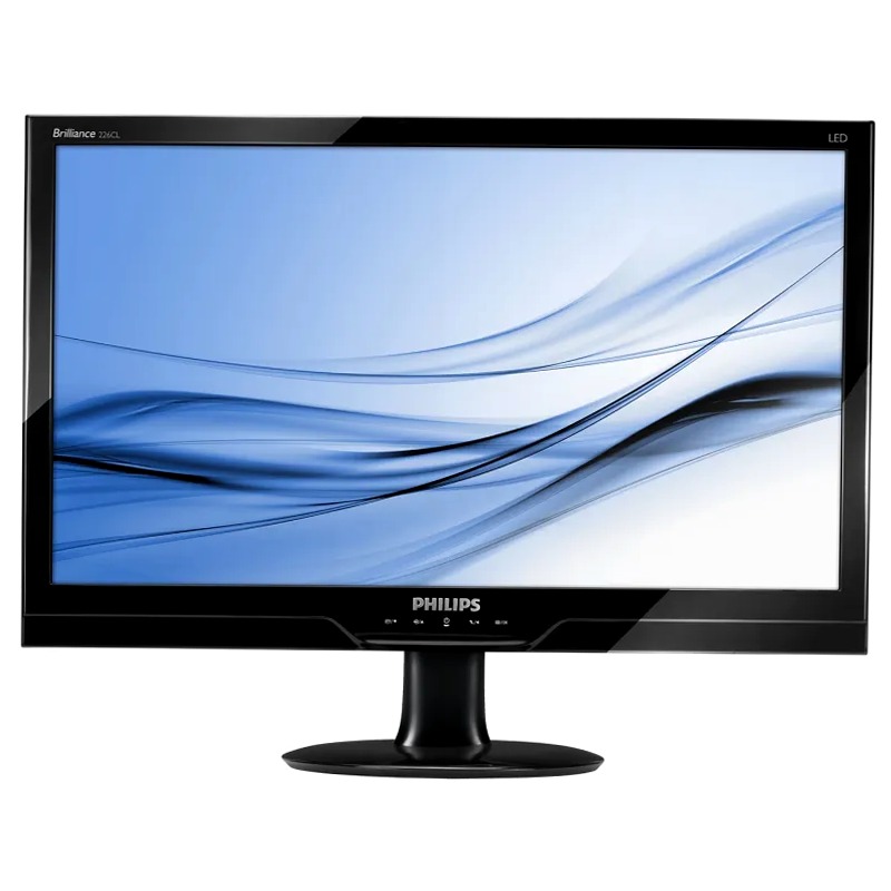 Philips Brilliance Monitor LED (2 ms) 226CL2SB/00 Nero