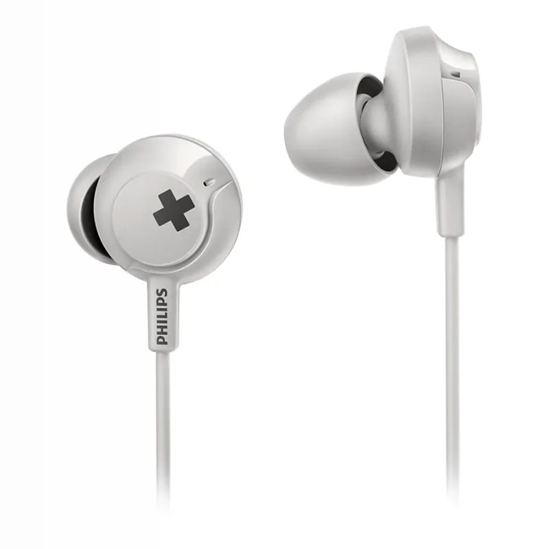 Cuffie Philips SHE4305WT/00 - Suono Potente & Design Compatt Bianco
