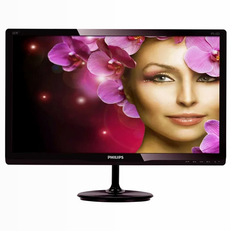Monitor LCD Philips 227E4QSD/01 22" Nero IPS