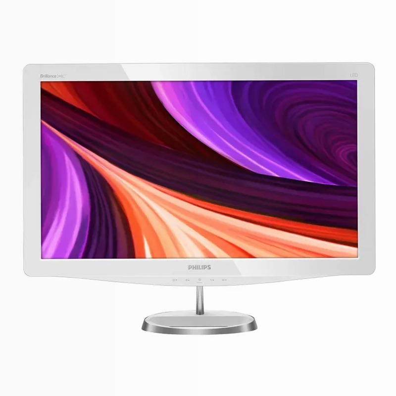 Brilliance Monitor LCD LED 248C3LHSW/00 | Philips 24" Bianco
