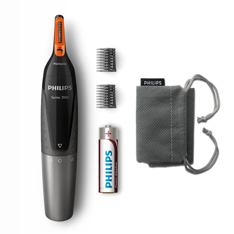 Rifinitore Philips Series 3000 per naso, orecchie e sopracciglia