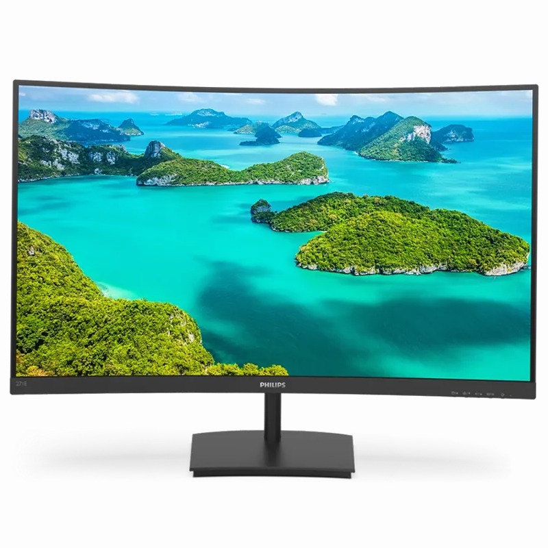 Monitor LCD curvo Full HD 271E1SCA/00 | Philips 27" Nero VA