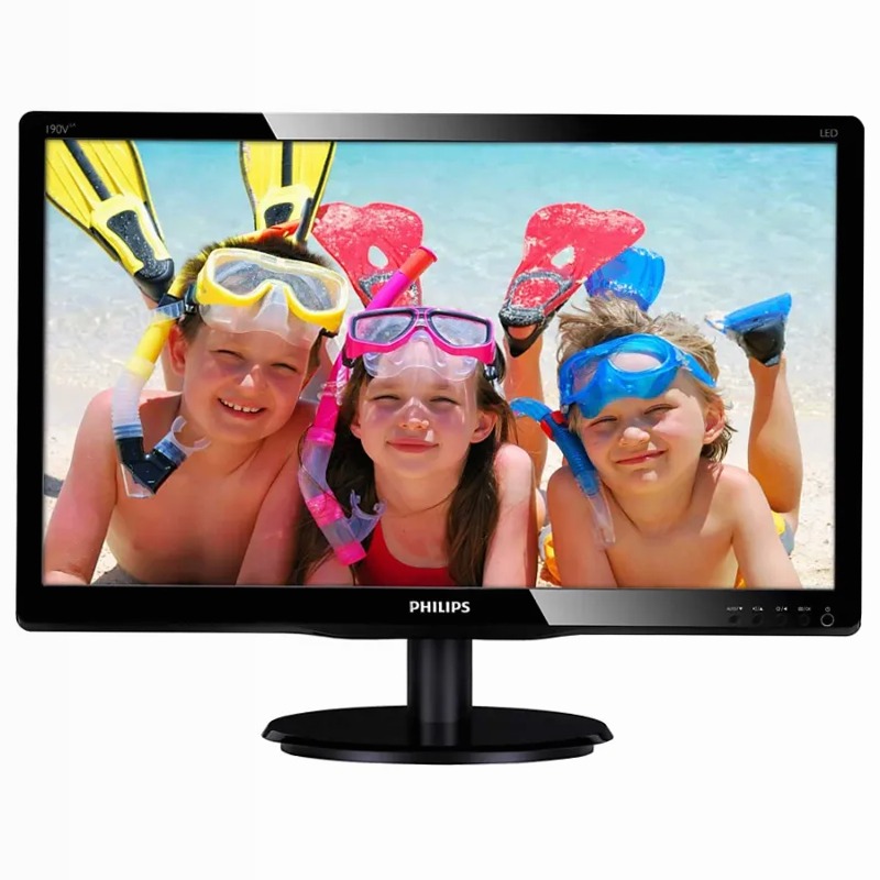 Monitor LCD Philips 190V4LAB/01 19" Nero
