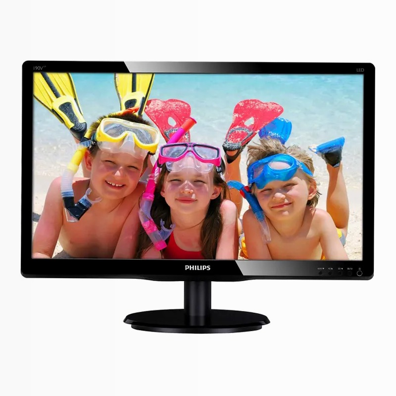 Monitor LCD Philips 190V4LAB/01 19" Nero