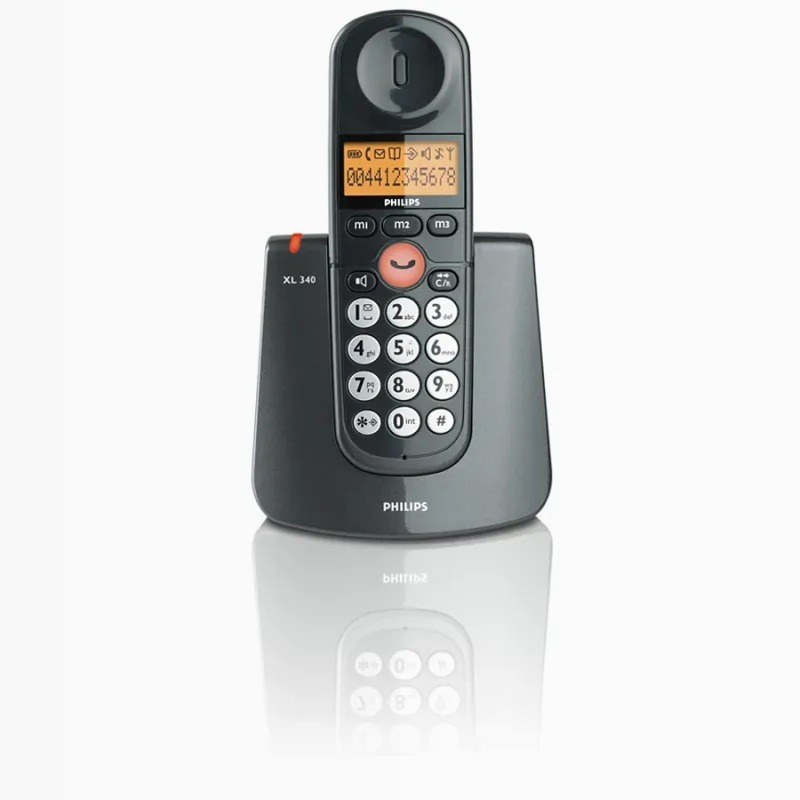 Philips XL3401B/24 - Telefono Cordless