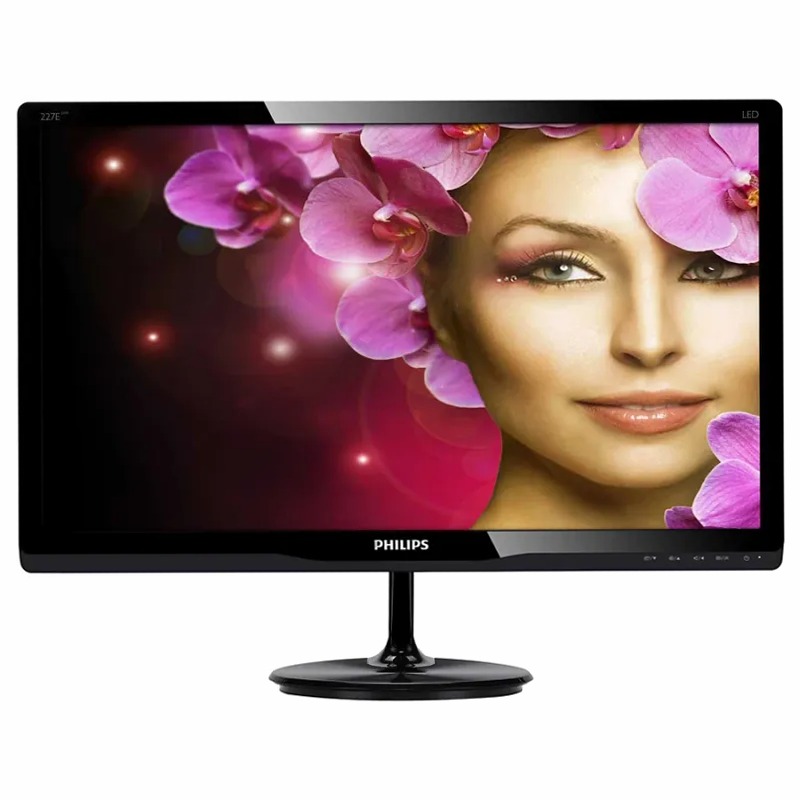 Monitor LCD Philips 227E4LHAB/00 22" Nero