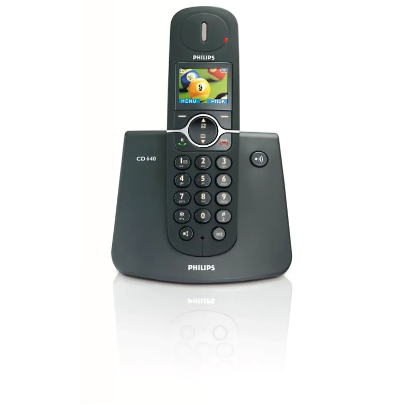 Telefono cordless Philips CD6401B/24