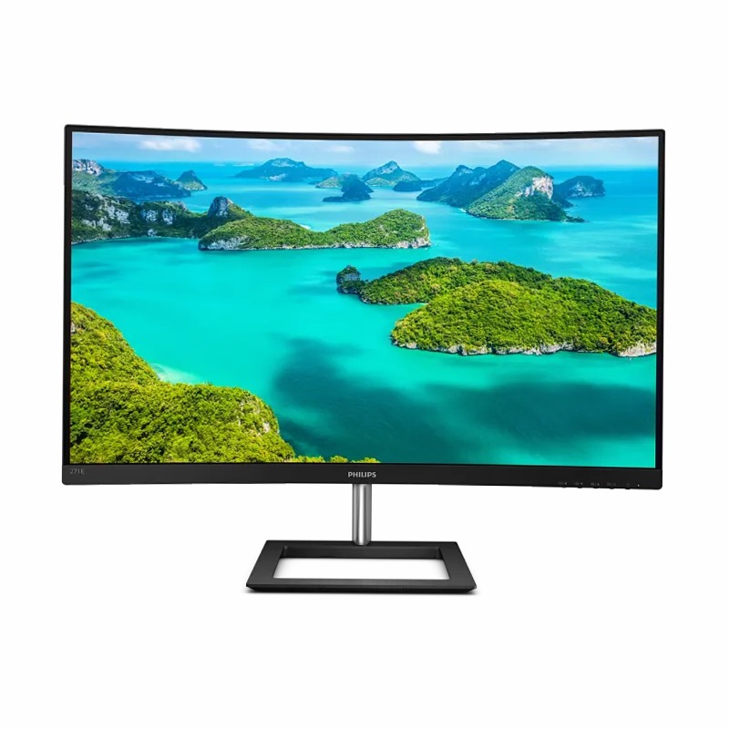 Monitor LCD curvo Full HD 271E1CA/00 | Philips 27" Nero VA