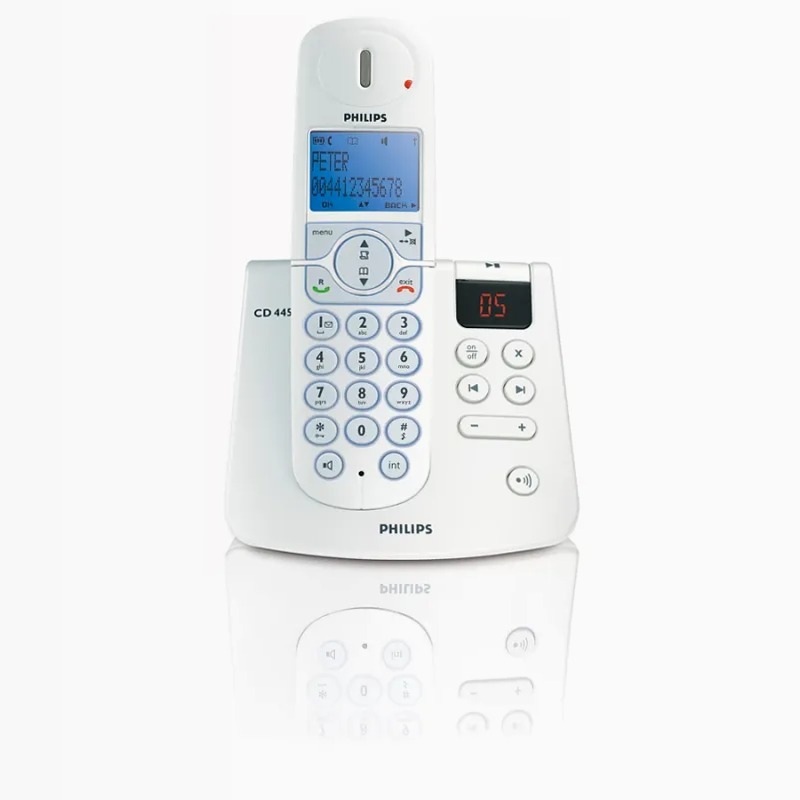 Segreteria per telefono cordless CD4451S/24 | Philips