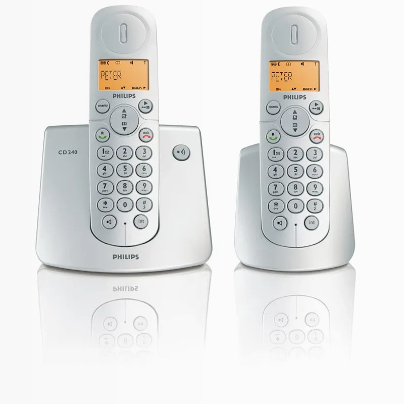 Philips CD2402S/24 - Telefono Cordless