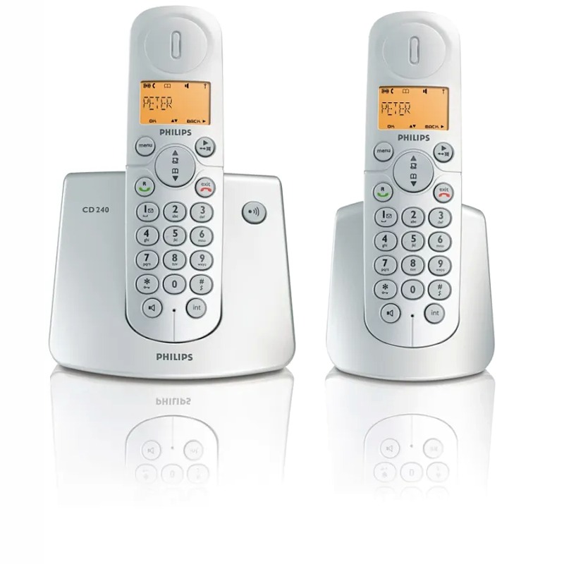Philips CD2402S/24 - Telefono Cordless