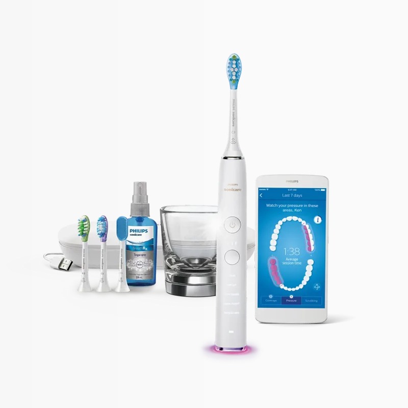 DiamondClean Smart HX9924/03 - Spazzolino Elettrico connesso