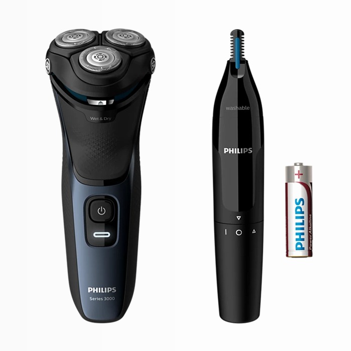 Shaver Series 3000 Philips Rasoio elettrico Wet & Dry