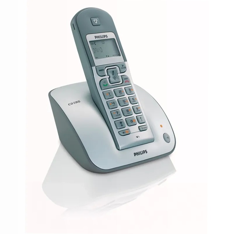 CD1351S - Telefono senza fili con registratore di messaggi
