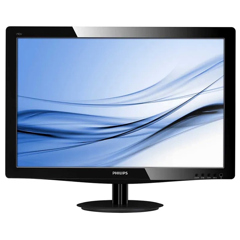 Monitor LCD Philips 190V3SB5/00 Nero