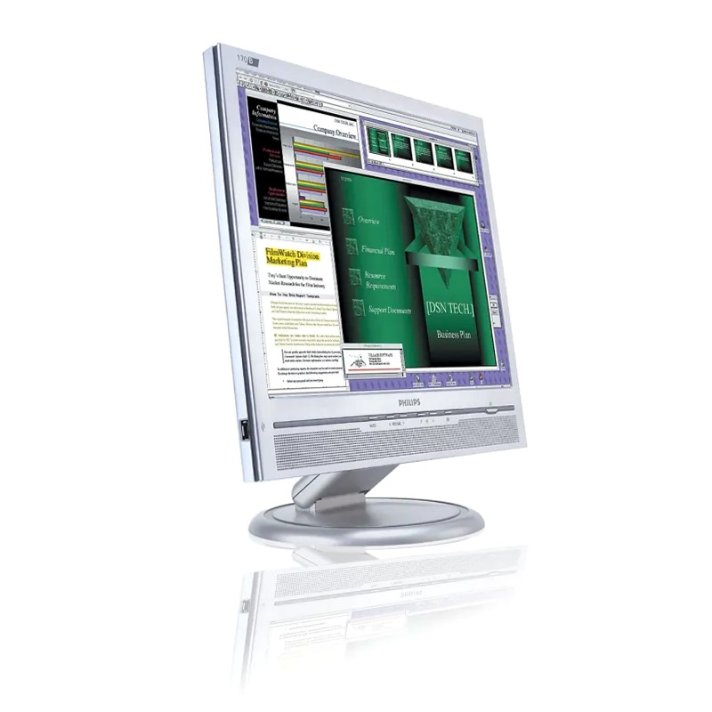Monitor Philips 170B6CS - Schermo LCD 17" Beige