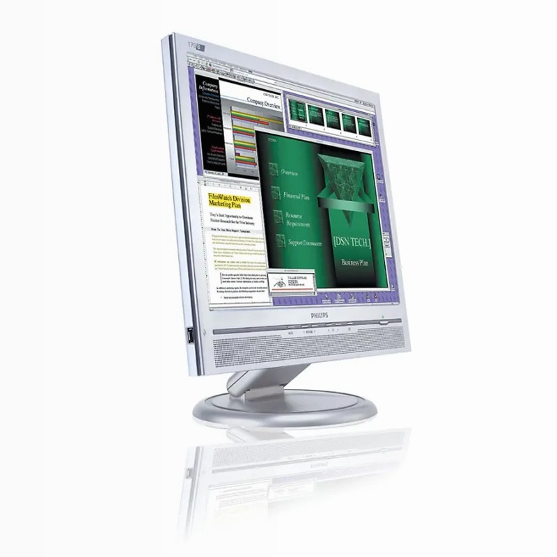 Monitor Philips 170B6CS - Schermo LCD 17" Beige