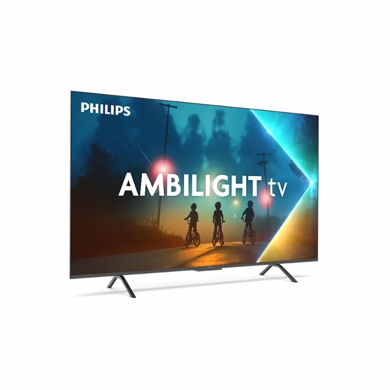 LED TV Ambilight 4K Philips Nero 55"