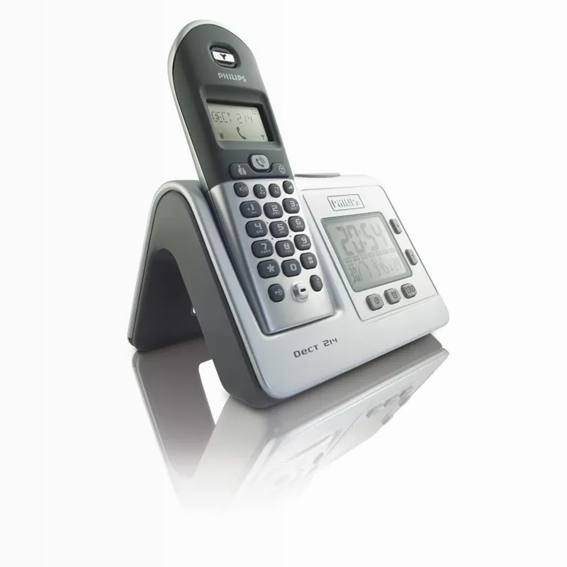 Philips DECT2141S - Telefono a distanza senza fili