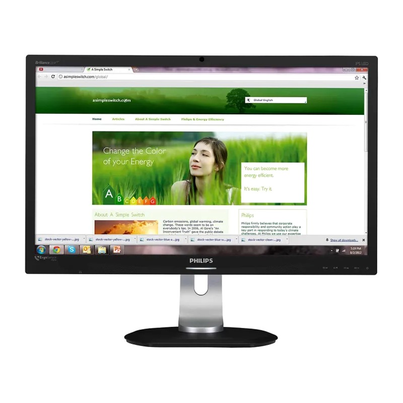 Brilliance Monitor LCD IPS, retroilluminazione LED 231P4QRYEB/00 | Philips