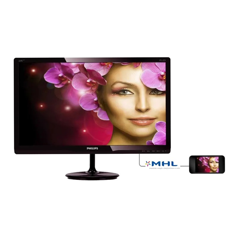 Monitor LCD IPS Philips 237E4QHAD/01 Nero