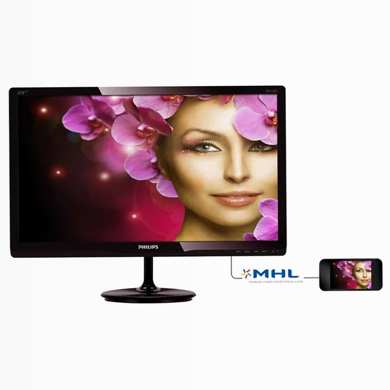 Monitor LCD IPS Philips 237E4QHAD/01 Nero