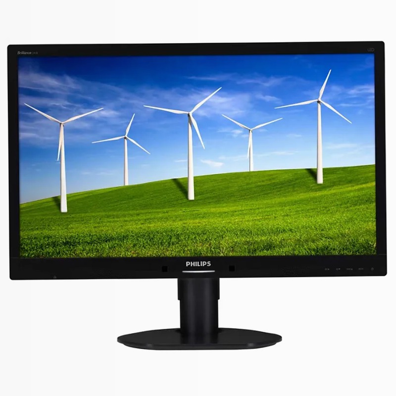 Brilliance Monitor LCD, retroilluminazione LED 241B4LPYCB/00 | Philips