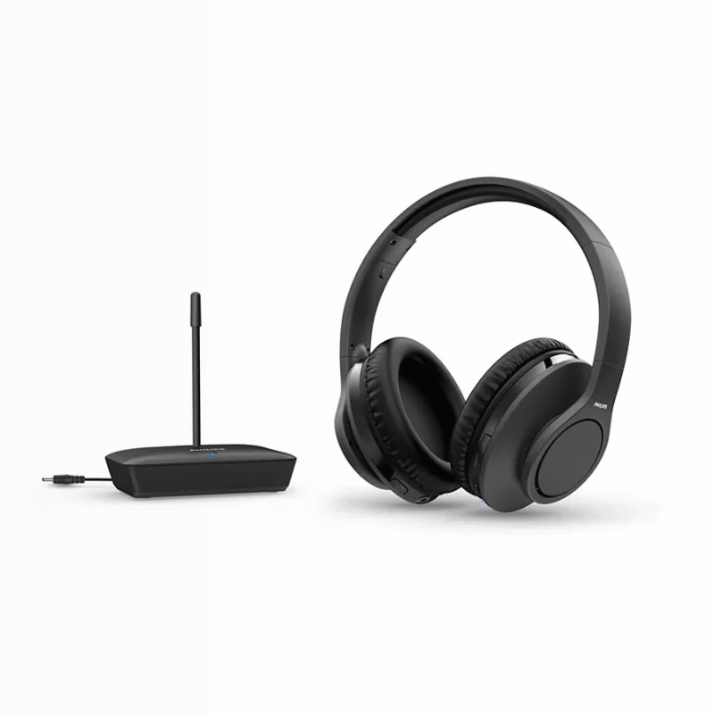 Cuffie TV Wireless TAH6005BK/10 Philips Nero Over-Ear