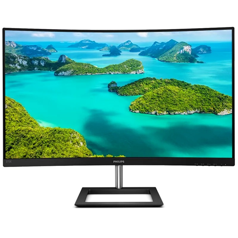 Monitor LCD curvo Full HD 272E1CA/00 | Philips Nero VA