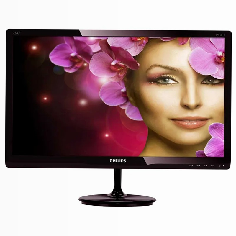 Monitor LCD Philips 227E4QHAD/01 22" Nero IPS