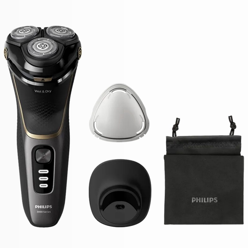 Shaver 3000 Series Philips - Rasoio elettrico Wet & Dry S3342/13R1