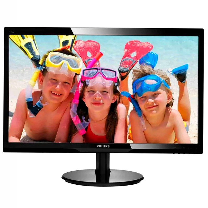Monitor LCD Philips 246V5LSB/01 Nero