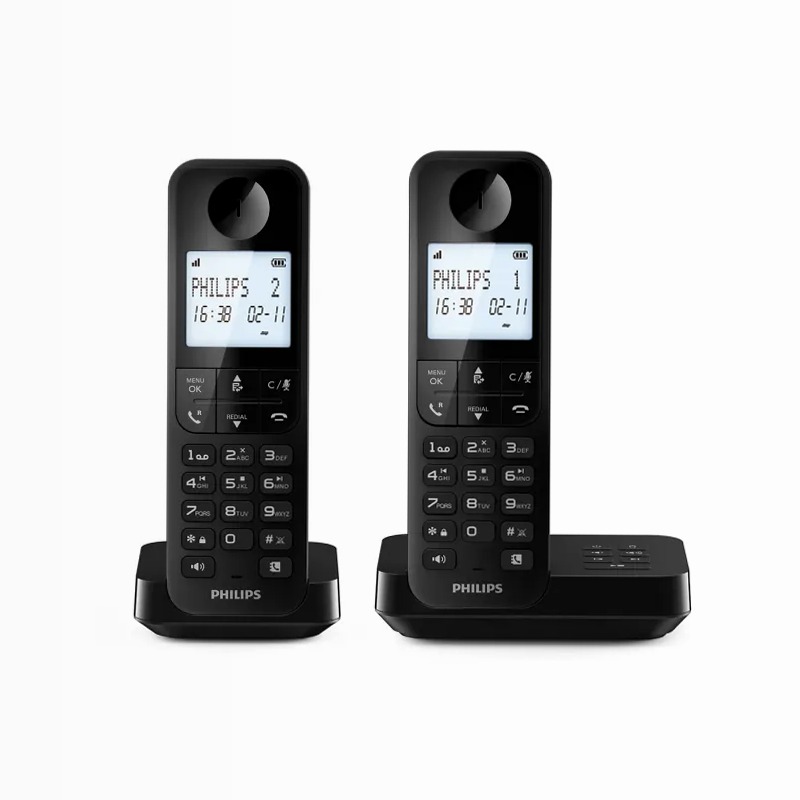 Philips D2752B/12 - Telefono Cordless con Segreteria