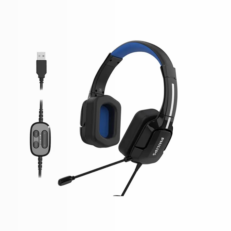 Cuffia Gaming Philips TAGH401BL/00 Nero