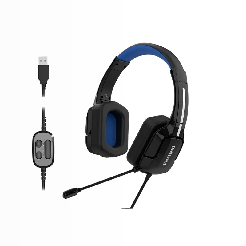 Cuffia Gaming Philips TAGH401BL/00 Nero