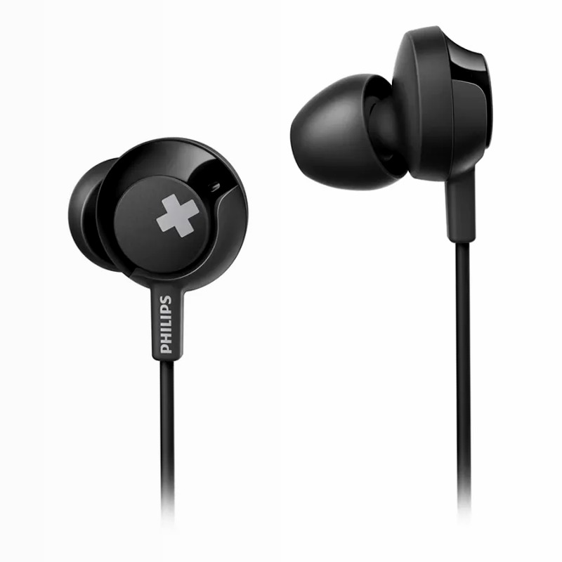 Cuffie Philips SHE4305BK/00 - Suono potente in design compact Nero