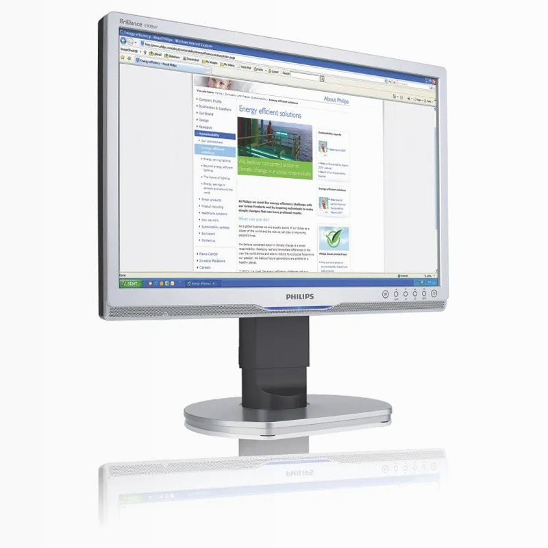 Philips Brilliance Monitor 190BW9CS/00 LCD 1680 x 1050